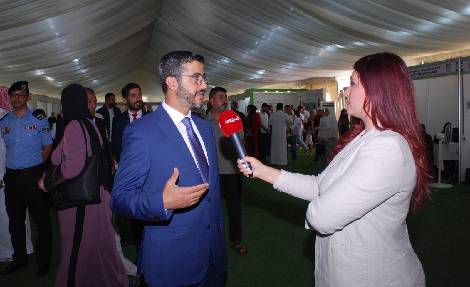 إنطلاق فعاليات مهرجان الجميد والسمن العاشر في حدائق الحسيين