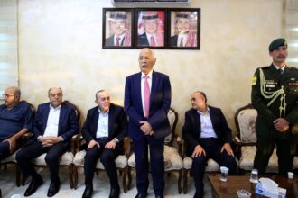مندوبا عن الملك وولي العهد...العيسوي يعزي الوشاح والفريحات