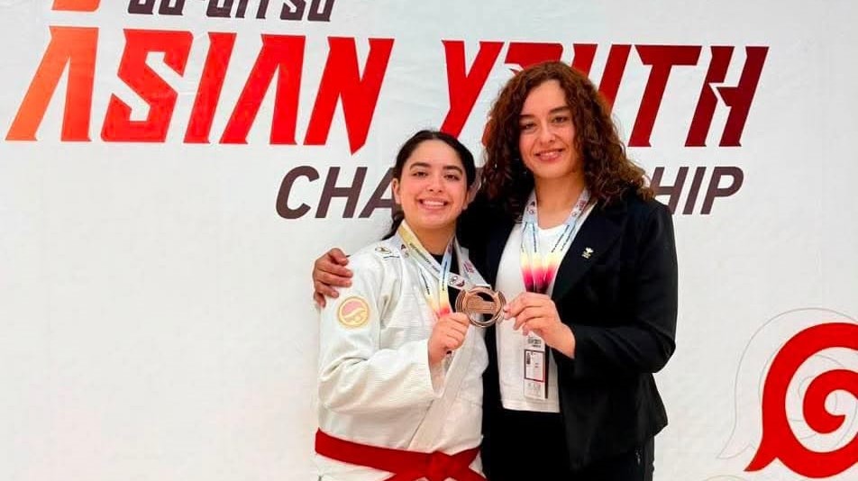 سلمى حداد تحرز برونزية آسيا للجوجيتسو