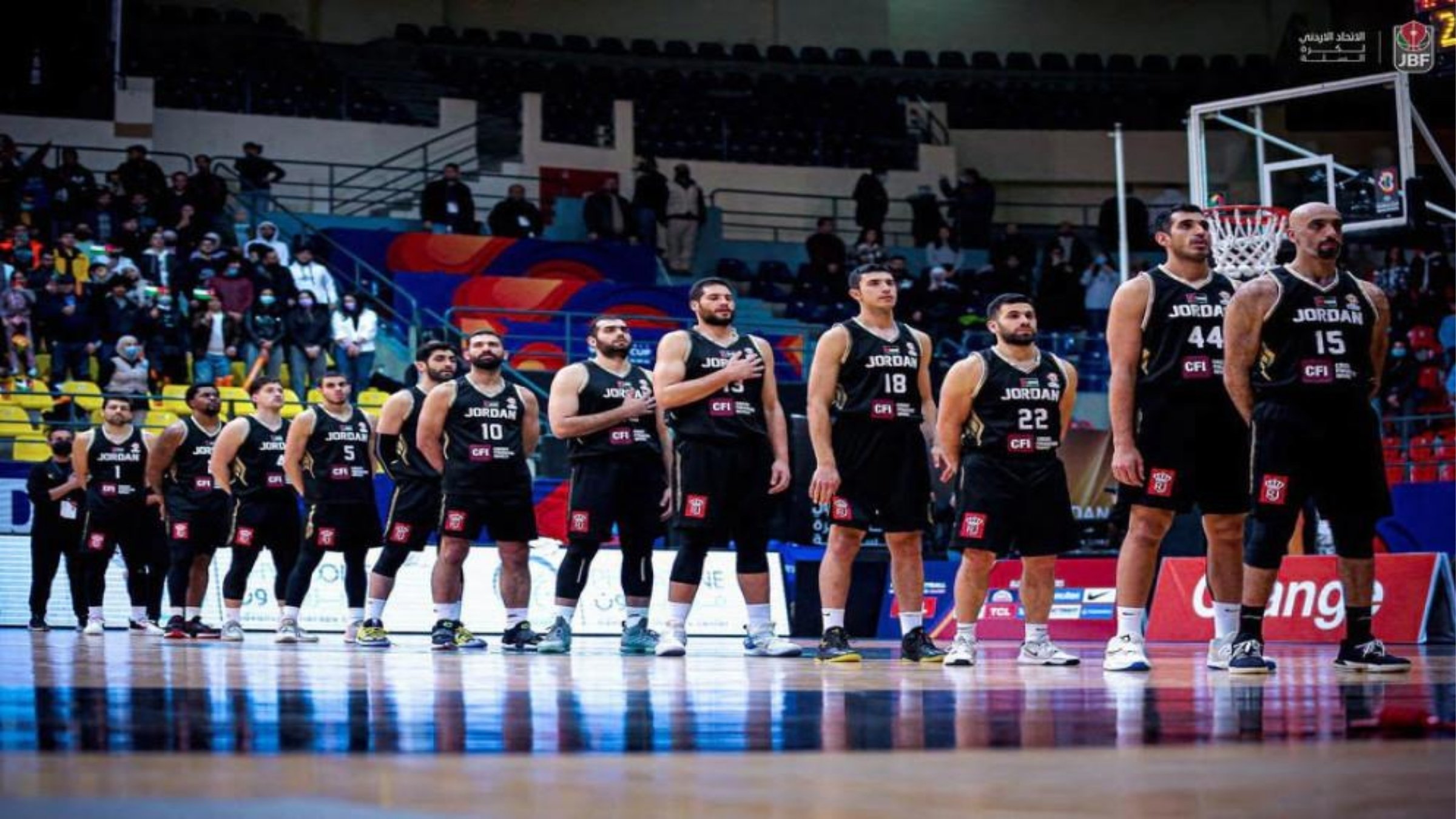 المنتخب الوطني لكرة السلة يواجه إيران لتعزيز صدارة المجموعة