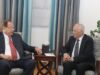 العيسوي يبحث مع مجموعة السلام العربي مستجدات الأوضاع في المنطقة