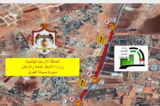 الأشغال تبدأ غداً بأعمال صيانة طريق ناعور- أم البساتين