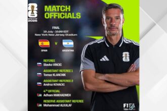 الحكم الأردني أدهم مخادمة حكما رابعا لنهائي كأس العالم 2026
