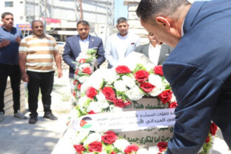 وفد من المستشفى الميداني الأردني نابلس يزور مقبرة شهداء الجيش العربي