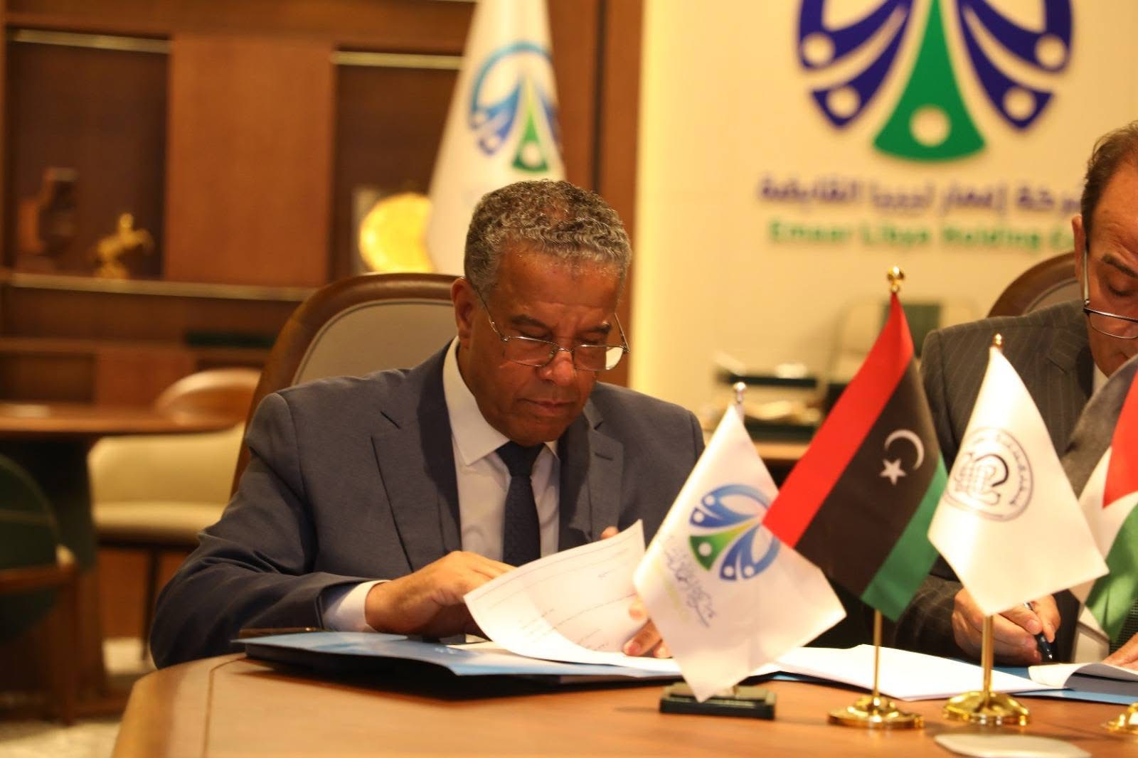 إعمار ليبيا ونقابة المقاولين تعززان التعاون الإنشائي