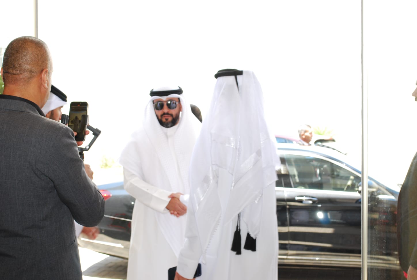 سفارة قطر في الأردن تستقبل المعزين بوفاة الأمير الوالد الشيخ حمد بن خليفة آل ثاني