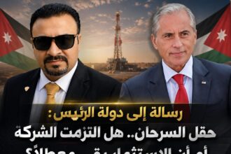 رسالة إلى دولة الرئيس حقل السرحان.. هل التزمت الشركة بمذكرة التفاهم أم أن الاستثمار بقي معطلاً؟