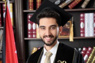 تهنئة وتبريك لزيد رائد أحمد الربابعة بمناسبة تخرجه من الجامعة الأردنية