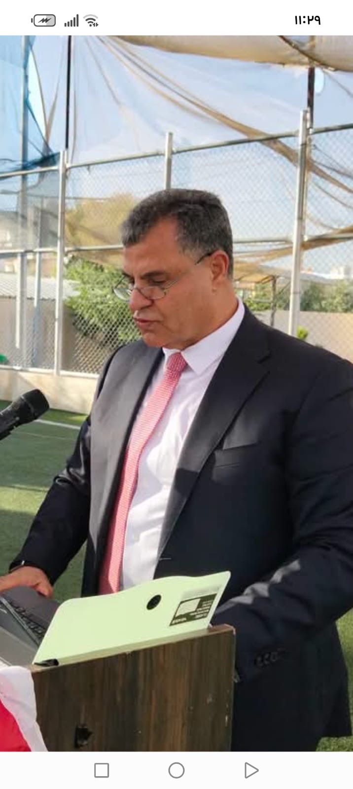افتتاح أكاديمية الرفيد لكرة القدم في بني كنانة