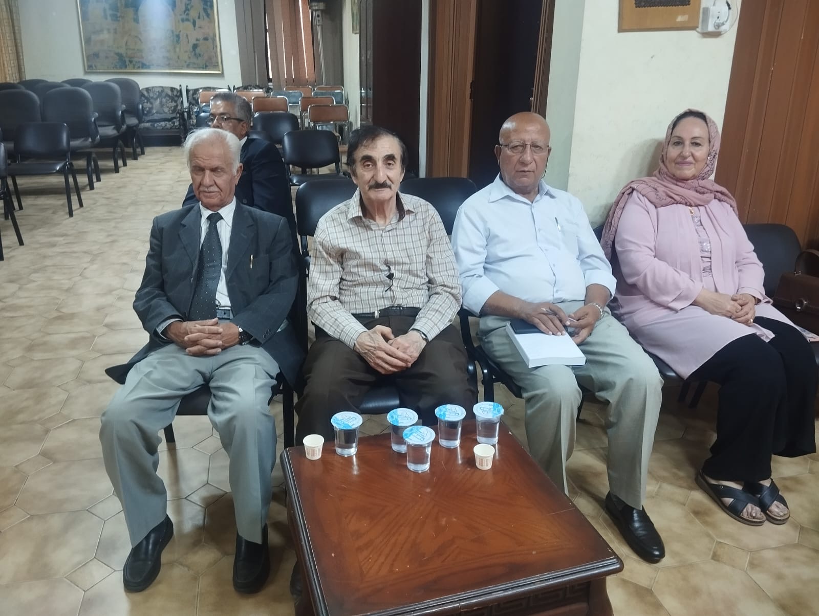 محاضرة حول مقاومة الإنسولين وکبار السن في اتحاد الكتاب والأدباء الأردنيين