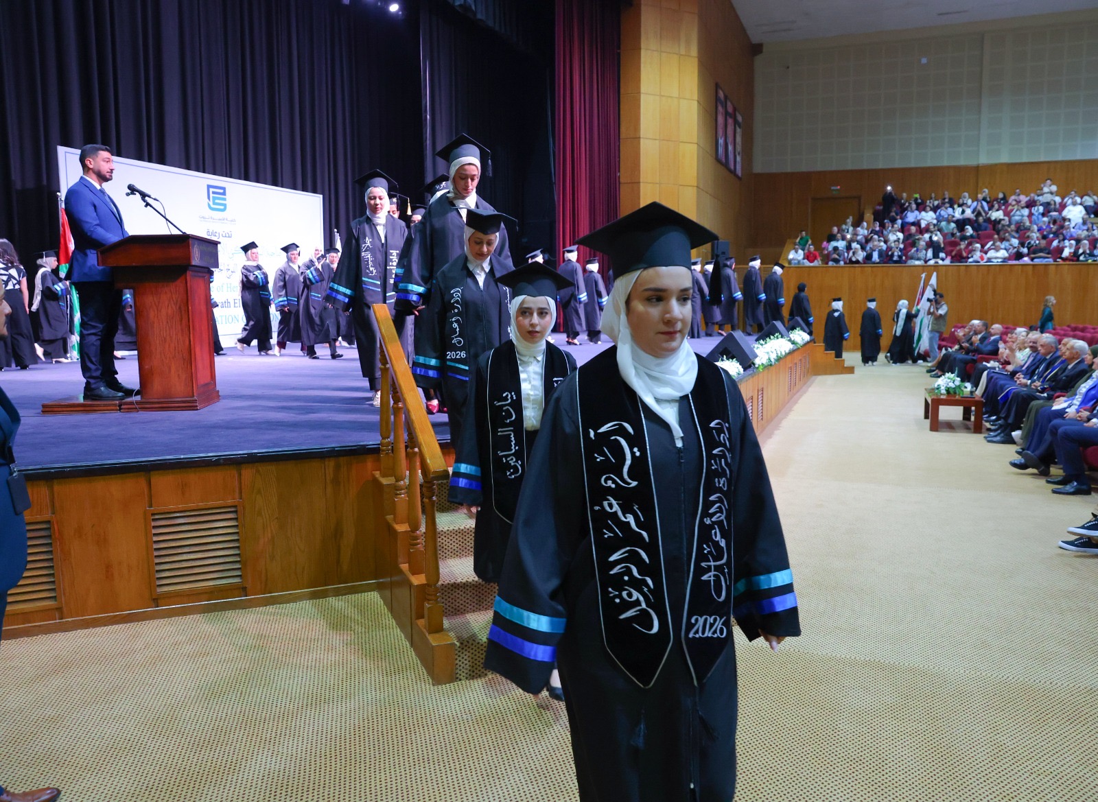 في عرسٍ أكاديمي بهيج.. قصر الثقافة يحتضن تخريج الفوج الخامس والأربعين من صانعات المستقبل في كلية الأميرة ثروت المتوسطة