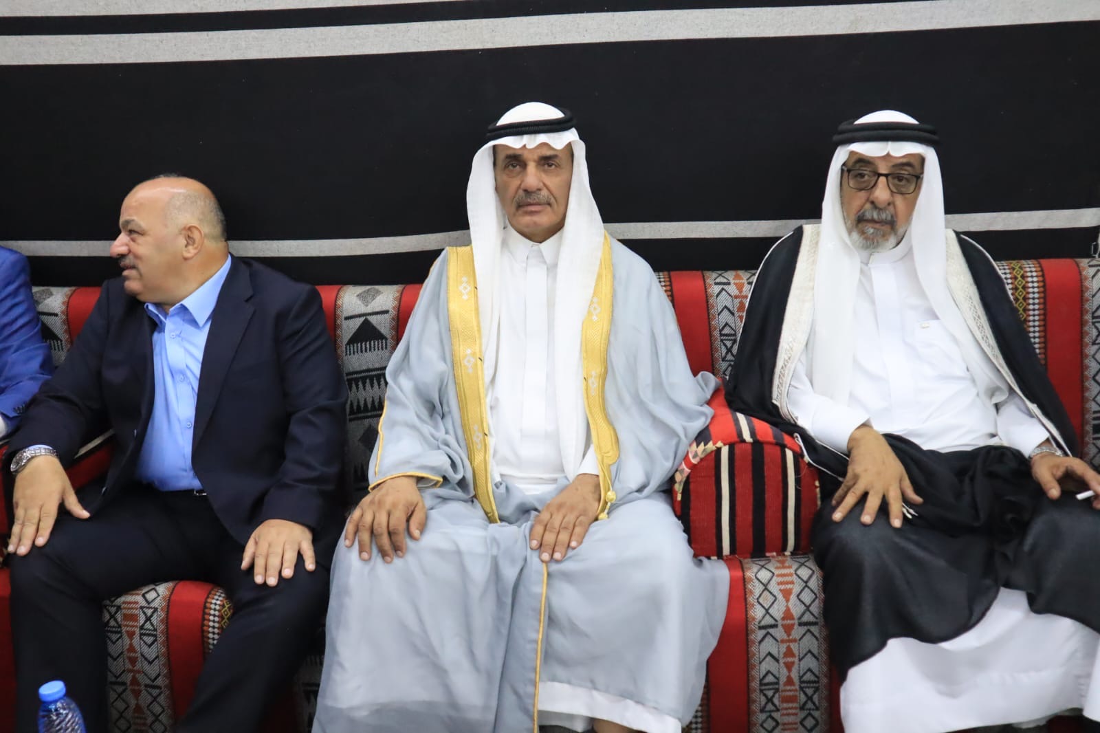 بالصور... المصري والحموري والملكاوي في ضيافة الزميل احمد البدادوة