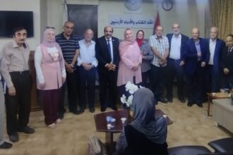 محاضرة حول مقاومة الإنسولين وکبار السن في اتحاد الكتاب والأدباء الأردنيين
