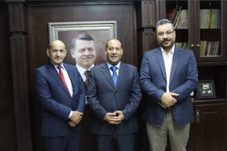 نقيب المهندسين الزراعيين يلتقي مدير عام المكتبة الوطنية