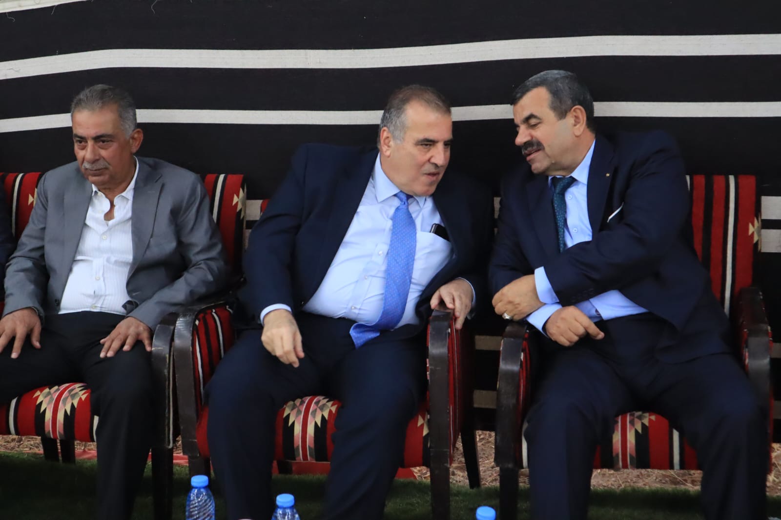 بالصور... المصري والحموري والملكاوي في ضيافة الزميل احمد البدادوة