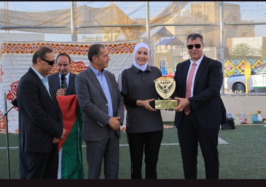 افتتاح أكاديمية الرفيد لكرة القدم في بني كنانة