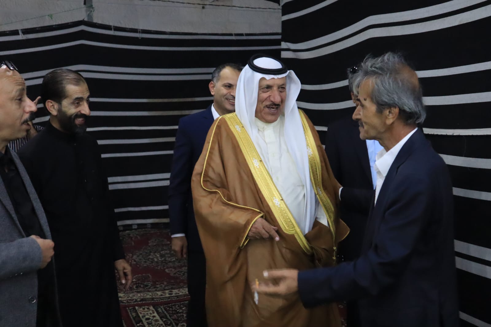 بالصور... المصري والحموري والملكاوي في ضيافة الزميل احمد البدادوة