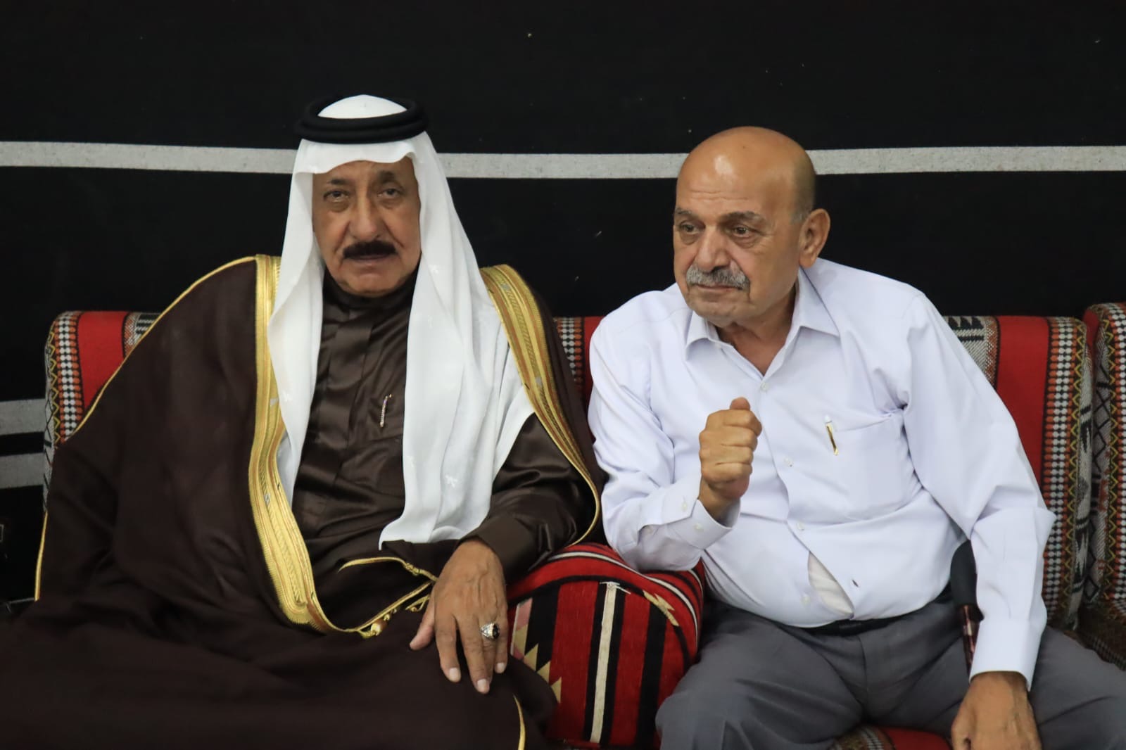 بالصور... المصري والحموري والملكاوي في ضيافة الزميل احمد البدادوة