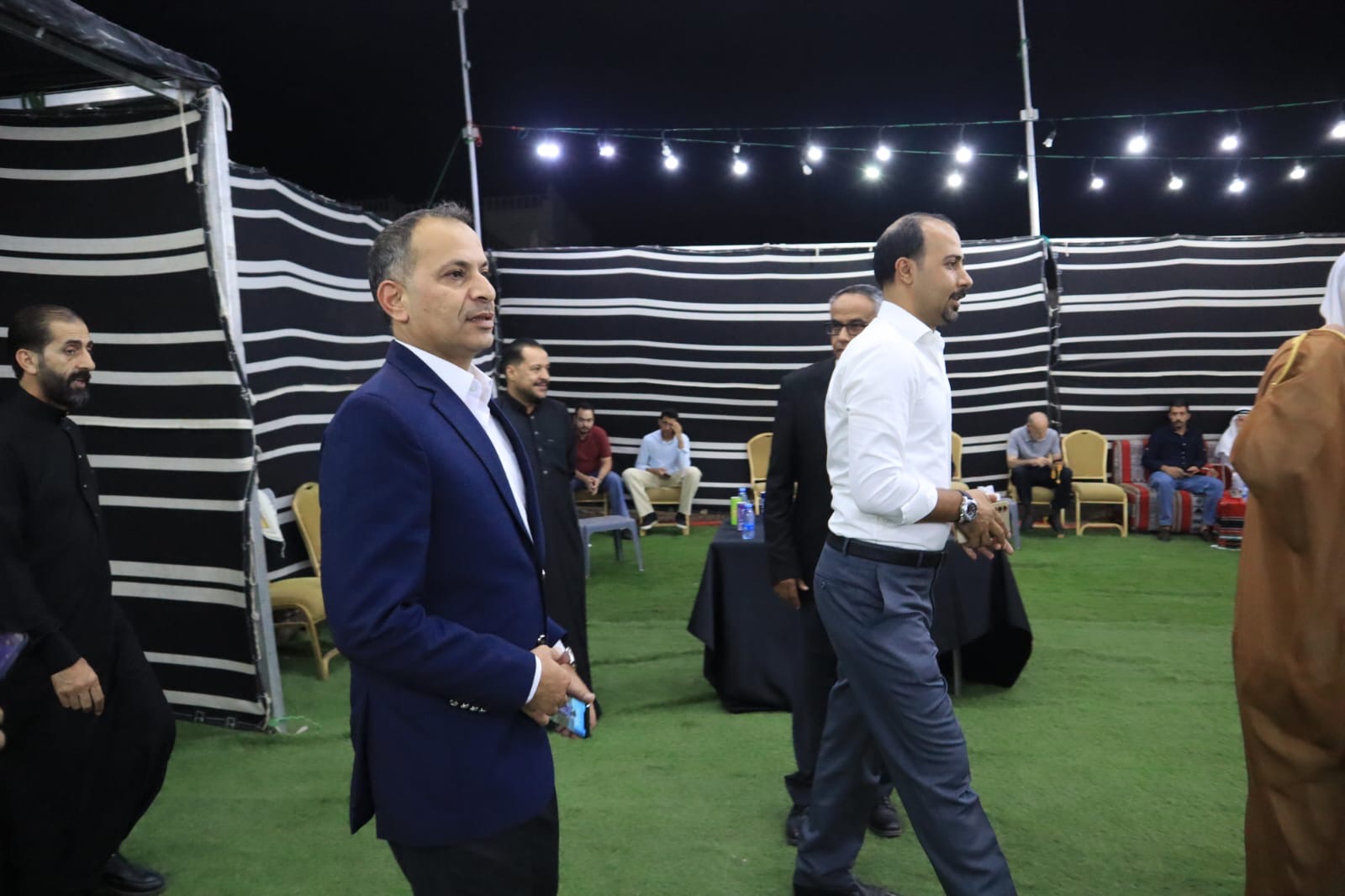 بالصور... المصري والحموري والملكاوي في ضيافة الزميل احمد البدادوة