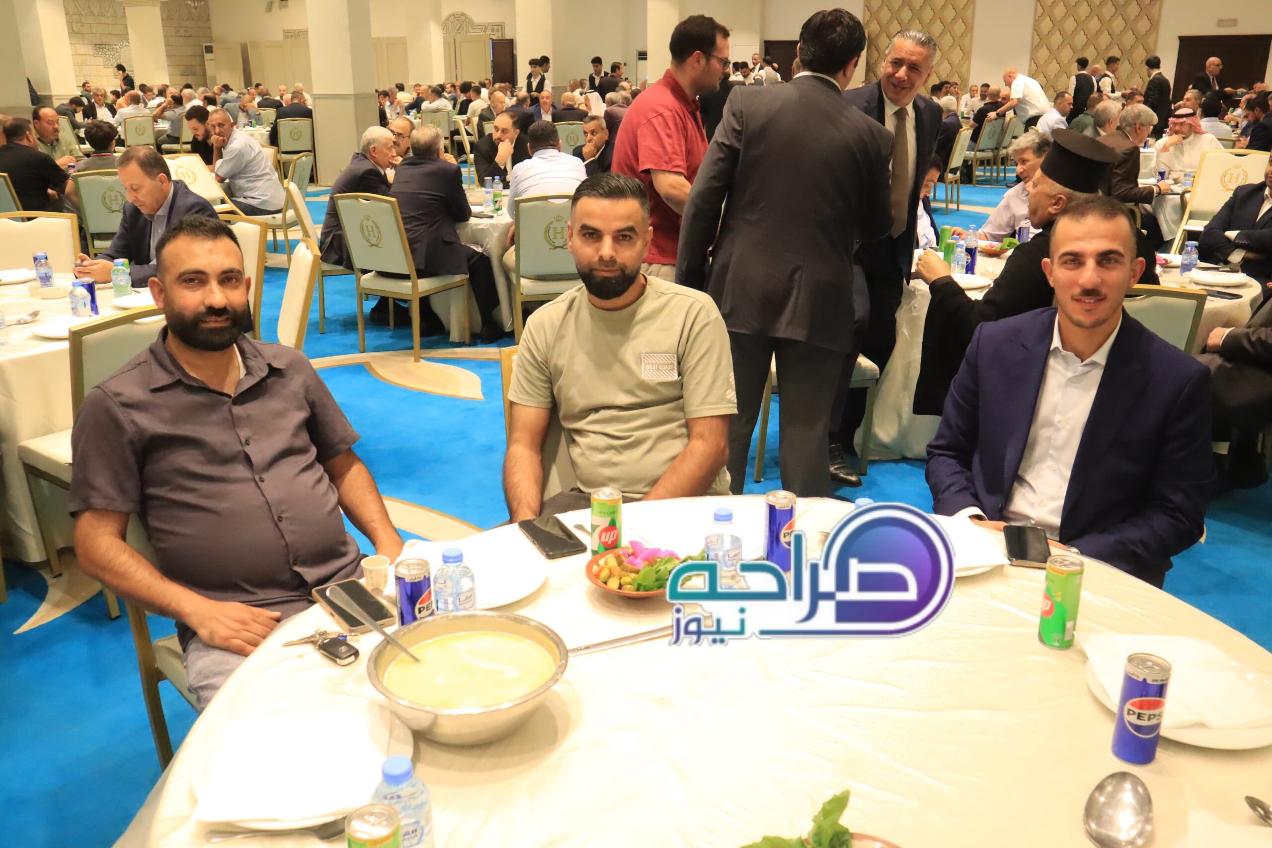 آل عطية الكرام.. مأدبة غداء حاشدة احتفاءً بزفاف الشاب معاذ مازن عطية
