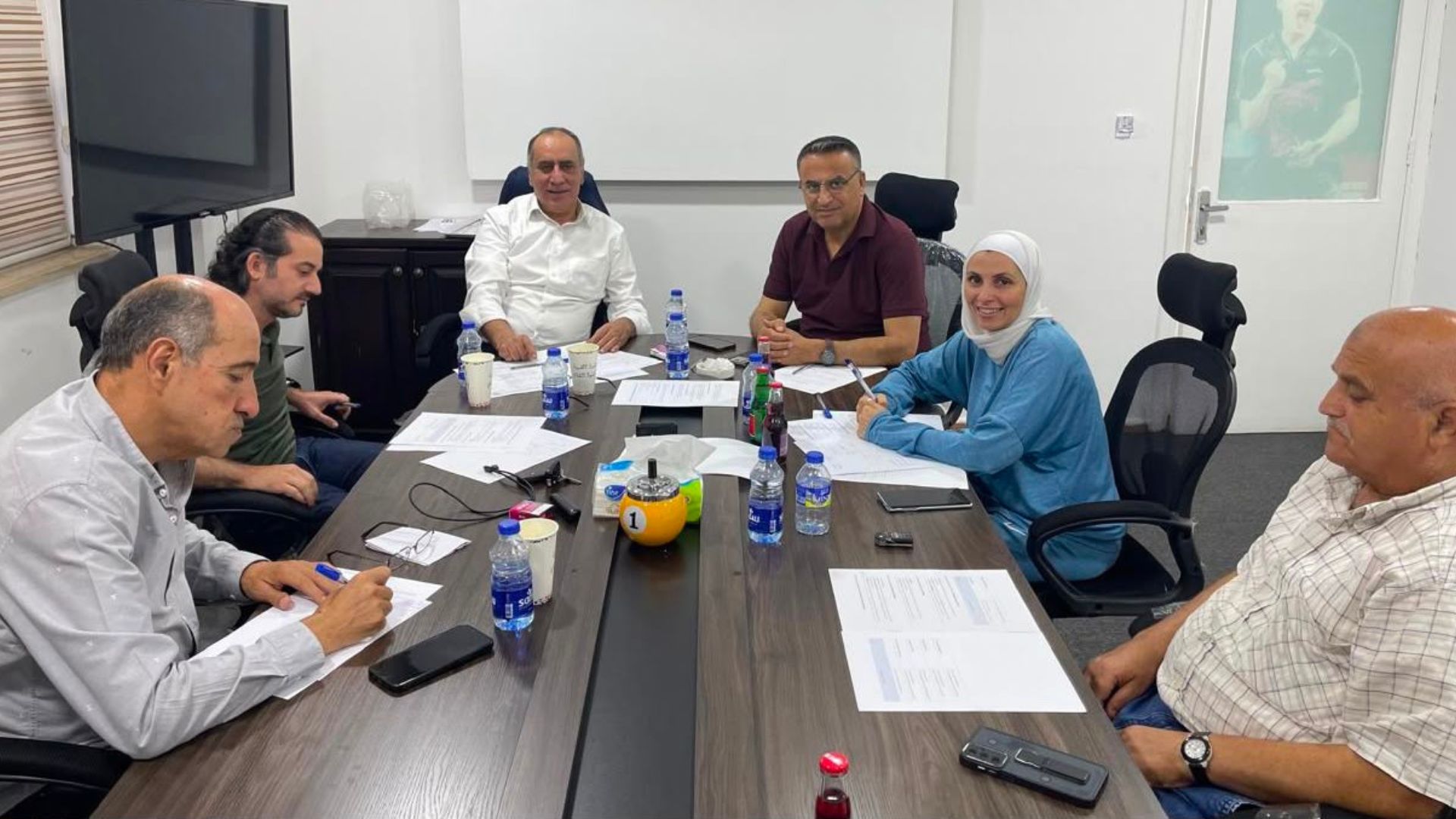 الأردن يواصل استعداداته لاستضافة بطولة غرب آسيا للطاولة