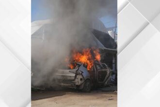 شهيد وإصابات بقصف الاحتلال مركبة بمدينة غزة