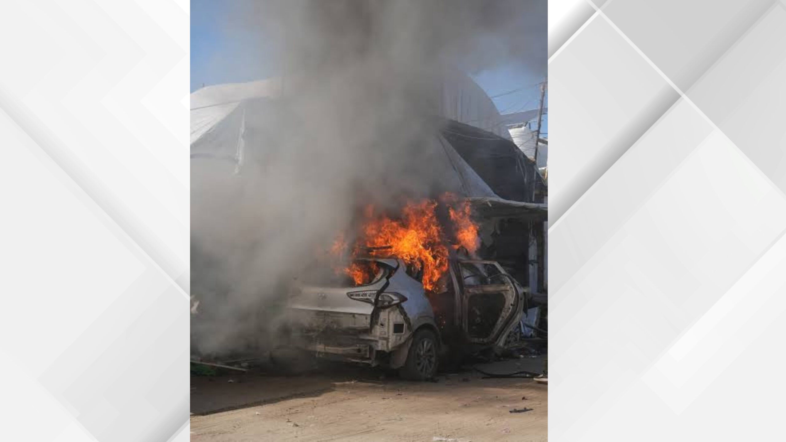 شهيد وإصابات بقصف الاحتلال مركبة بمدينة غزة