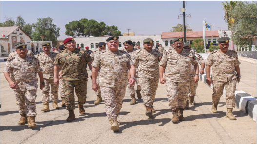 الحنيطي يتفقد المنطقة العسكرية الشرقية ويؤكد ضرورة رفع الجاهزية لحماية حدود الوطن