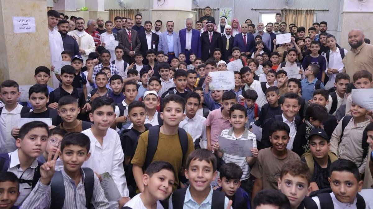 أوقاف إربد الأولى تحتفل بتخريج طلبة النادي الصيفي القرآني