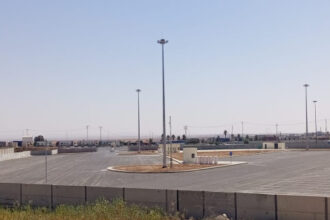 الأشغال تنهي مشروع إنشاء وتجهيز ساحة انتظار الشاحنات في مركز حدود جابر