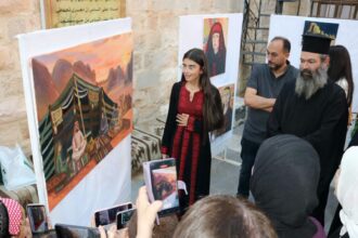 معرض فني بعنوان "بين الّلون والذاكرة" في بيت عرار الثقافي