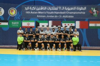 المنتخب الوطني للناشئين يخسر أمام البحرين في افتتاح مشواره بالبطولة الآسيوية لكرة اليد