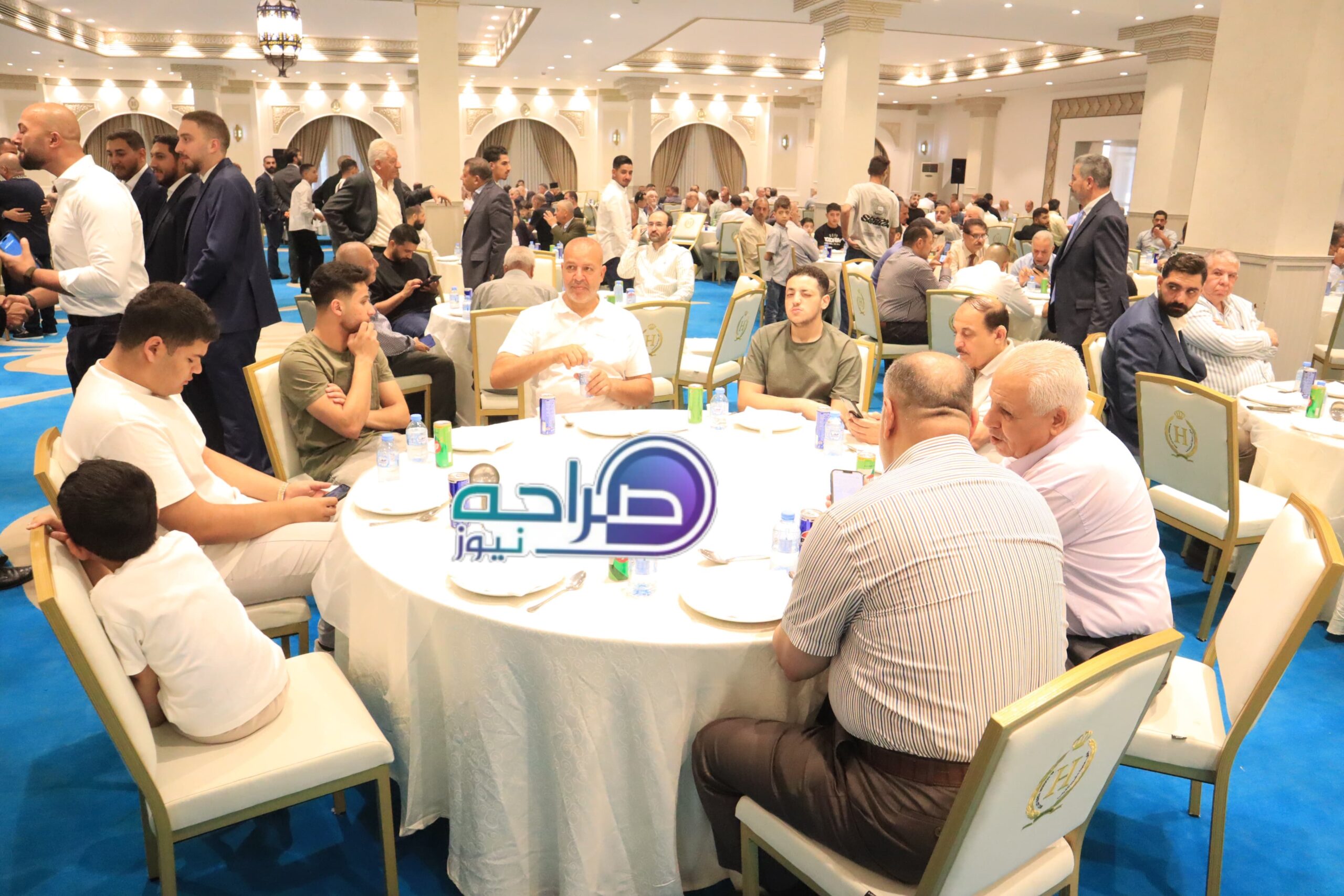 آل عطية الكرام.. مأدبة غداء حاشدة احتفاءً بزفاف الشاب معاذ مازن عطية