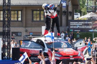 GAZOO Racing Secures 1-2-3 Finish at 75th Rally Finland