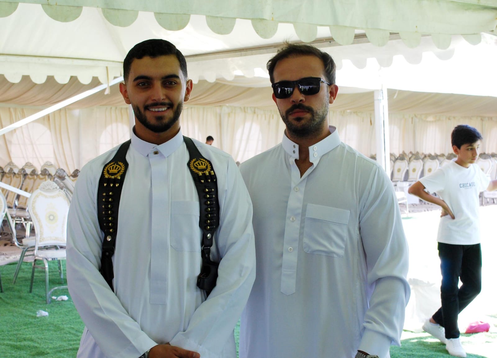 أفراح آل المناصرة بزفاف قيس وسط حضور الأهل والأصدقاء