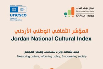 كفاءة يُطلق المؤشر الثقافي الوطني الأردني بدعم من اليونيسكو