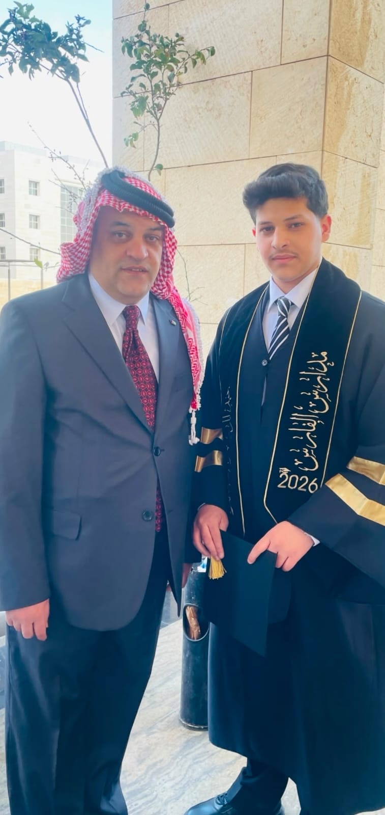 صورة حول : المناصير يثمن تهاني المهنئين بنجاح نجله عبد الرحيم المناصير يثمن تهاني المهنئين بنجاح نجله عبد الرحيم
