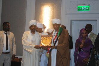 حفل وداع للسفير السوداني حسن سوار الذهب بعد انتهاء فترة عمله