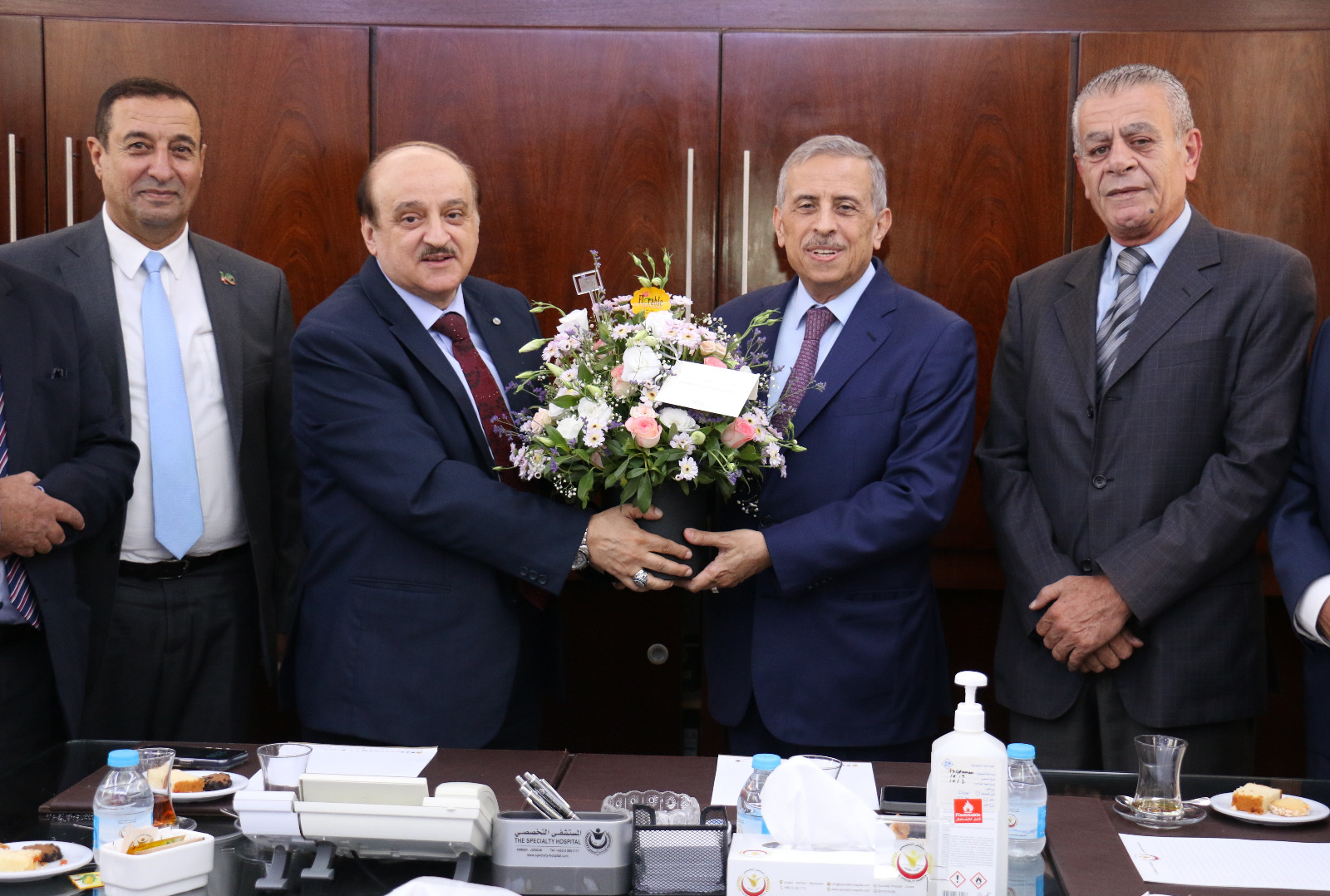 حزب البناء الوطني يلتقي عطوفة الدكتور فوزي الحموري ضمن مبادرة "شكراً"