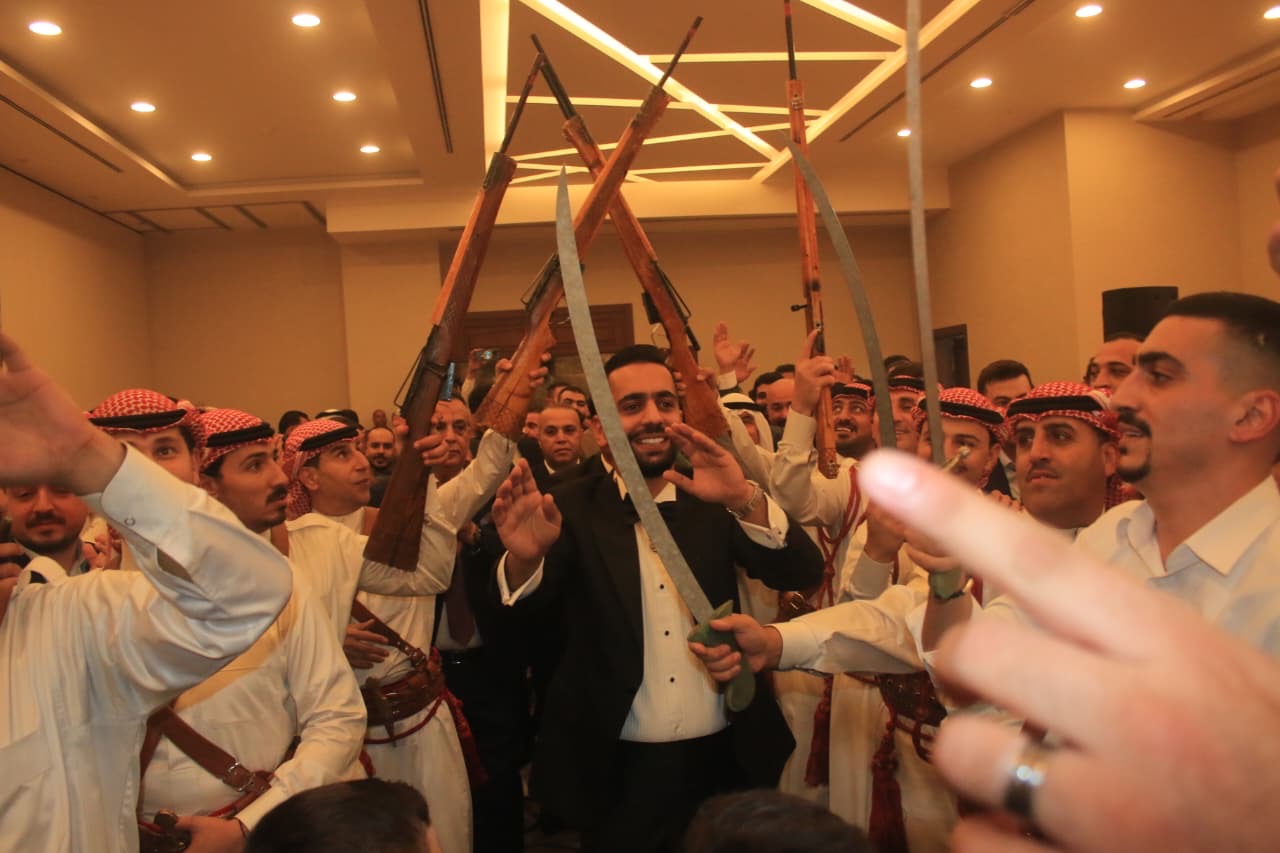 الشيخ مروان شوقي صلاح يحتفل بزواج نجلهه عدي بحضور الأهل والأصدقاء