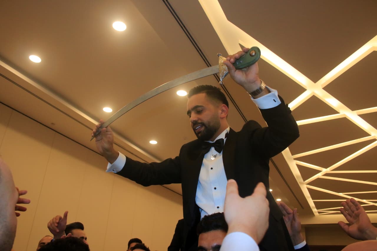 الشيخ مروان شوقي صلاح يحتفل بزواج نجلهه عدي بحضور الأهل والأصدقاء