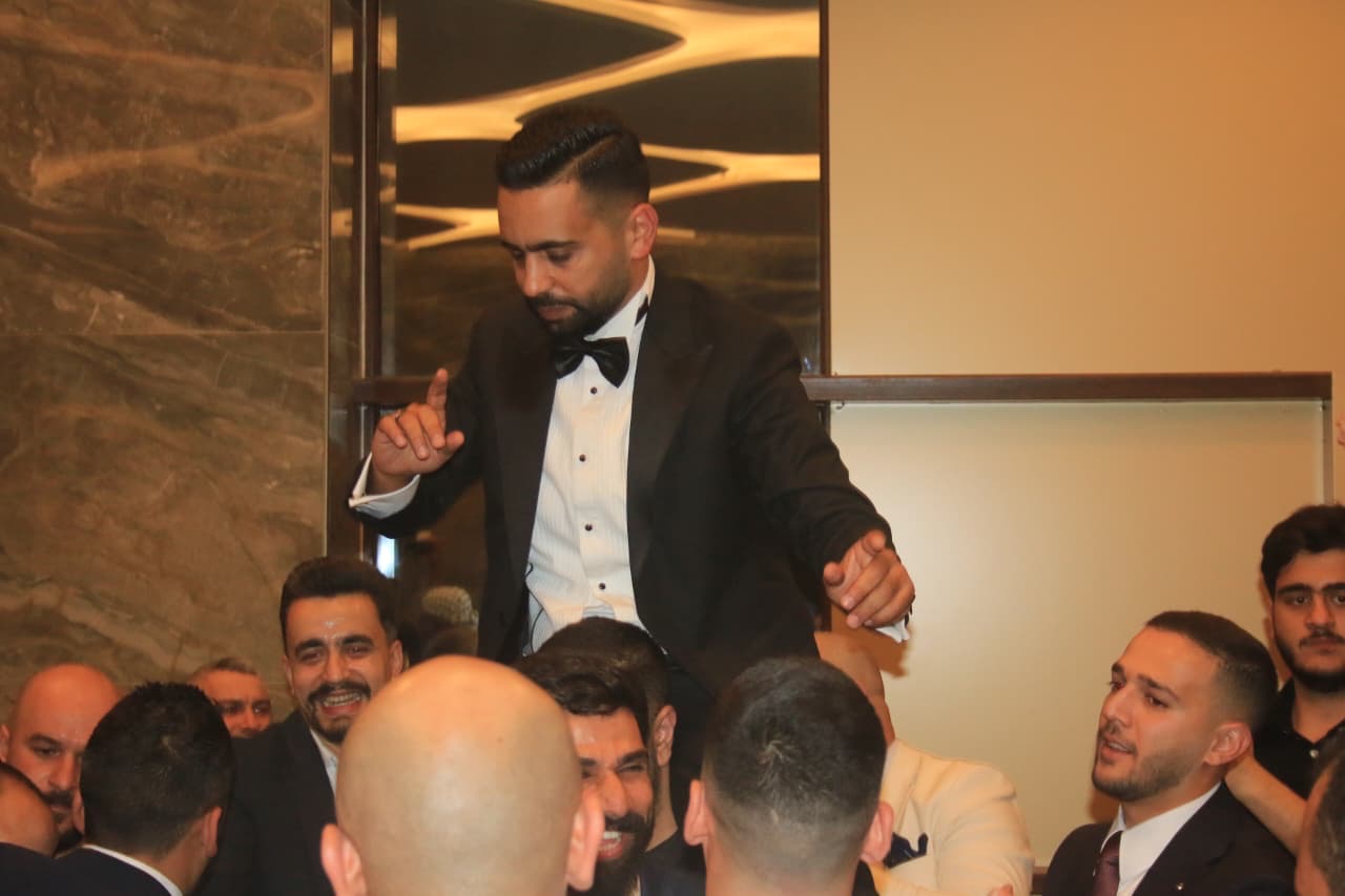 الشيخ مروان شوقي صلاح يحتفل بزواج نجلهه عدي بحضور الأهل والأصدقاء