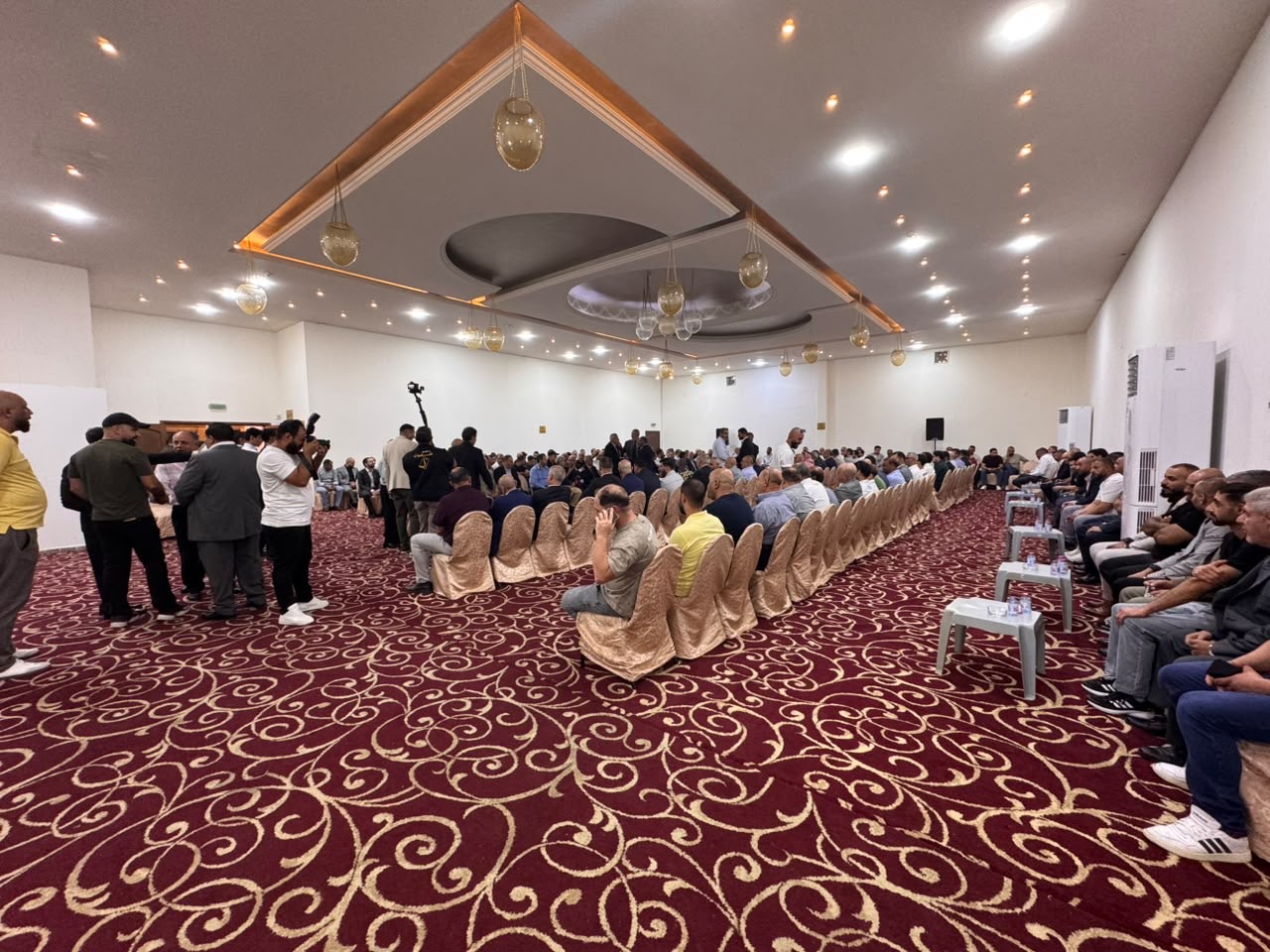 الطهراوي يترأس جاهة لطلب يد كريمة خالد الجولاني للشاب بهاء نيروخ