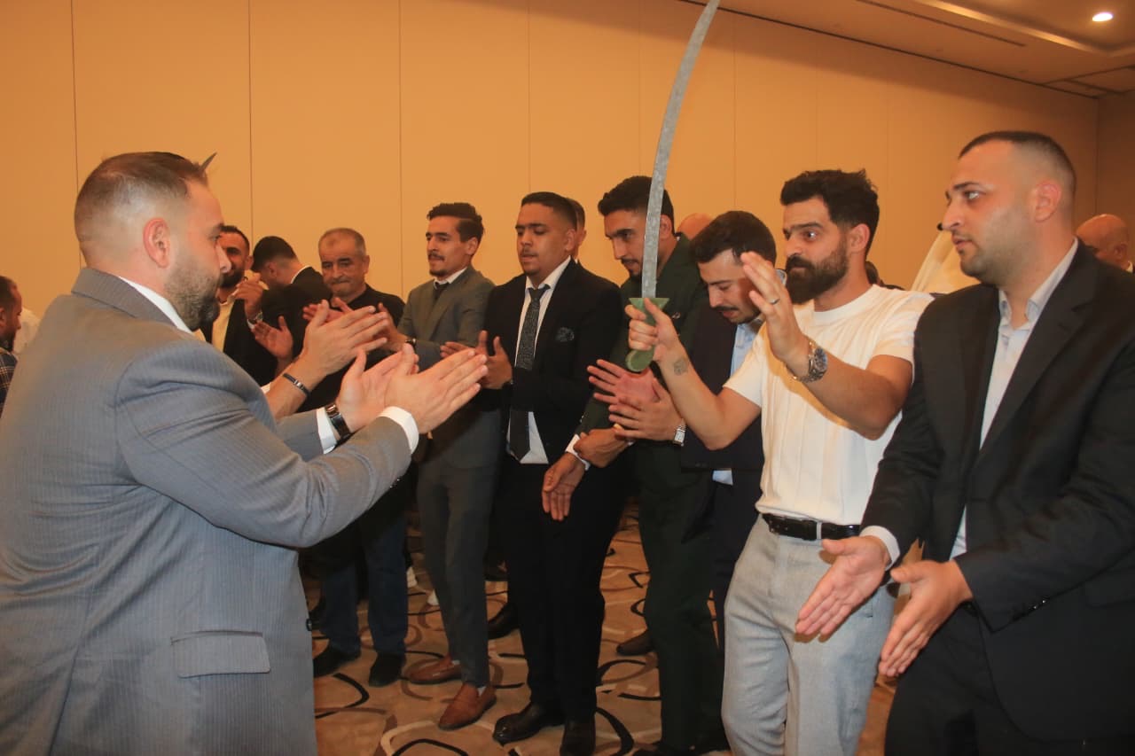 الشيخ مروان شوقي صلاح يحتفل بزواج نجلهه عدي بحضور الأهل والأصدقاء