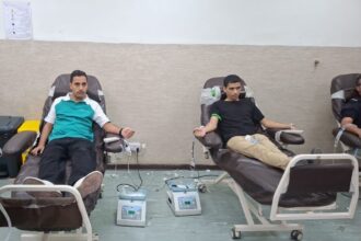مرتبات الأمن الوقائي تستجيب لمناشدة مريض بالسرطان وتنظم حملة تبرع بالدم
