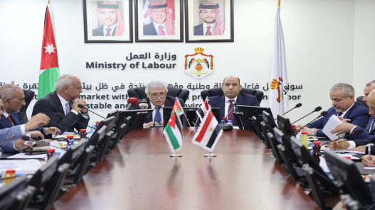 القطامين يلتقي نظيره المصري لبحث تنظيم العمالة المصرية في الأردن