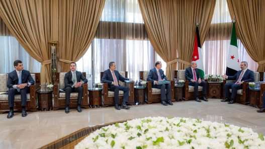صورة حول : الصفدي والشيباني يبحثان تطورات جنوب سوريا الصفدي والشيباني يبحثان تطورات جنوب سوريا