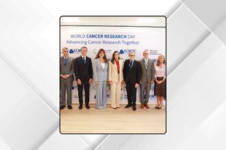 الأميرة دينا مرعد تشارك الملكة ليتيثيا في فعالية بمناسبة الذكرى العاشرة لليوم العالمي لأبحاث السرطان في بروكسل
