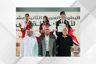زين الور تحرز برونزية سباق 3000 متر في البطولة العربية لألعاب القوى