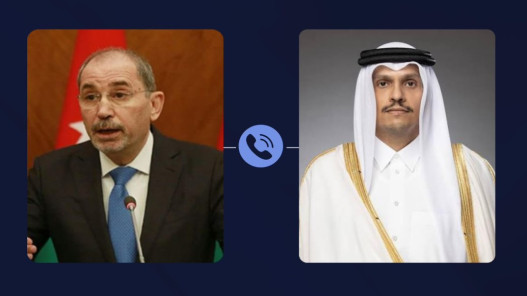 صورة حول : الصفدي والشيخ محمد بن عبد الرحمن يؤكدان أهمية إنهاء التصعيد الإقليمي الصفدي والشيخ محمد بن عبد الرحمن يؤكدان أهمية إنهاء التصعيد الإقليمي